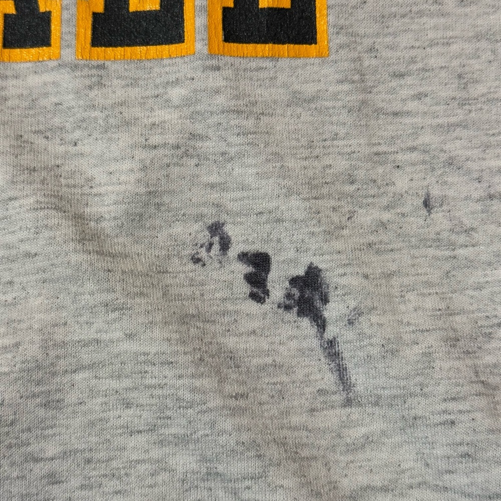 VINTAGE Mission Bay Football T-Shirt Hanes Fifty Fifty Sz Medium - Picture 8 of 10